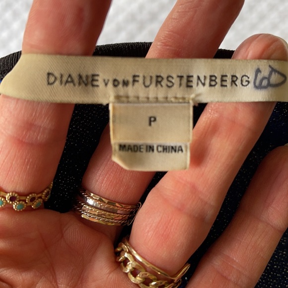 Worn a few times blue/black/silver mini dress - Picture 5 of 6